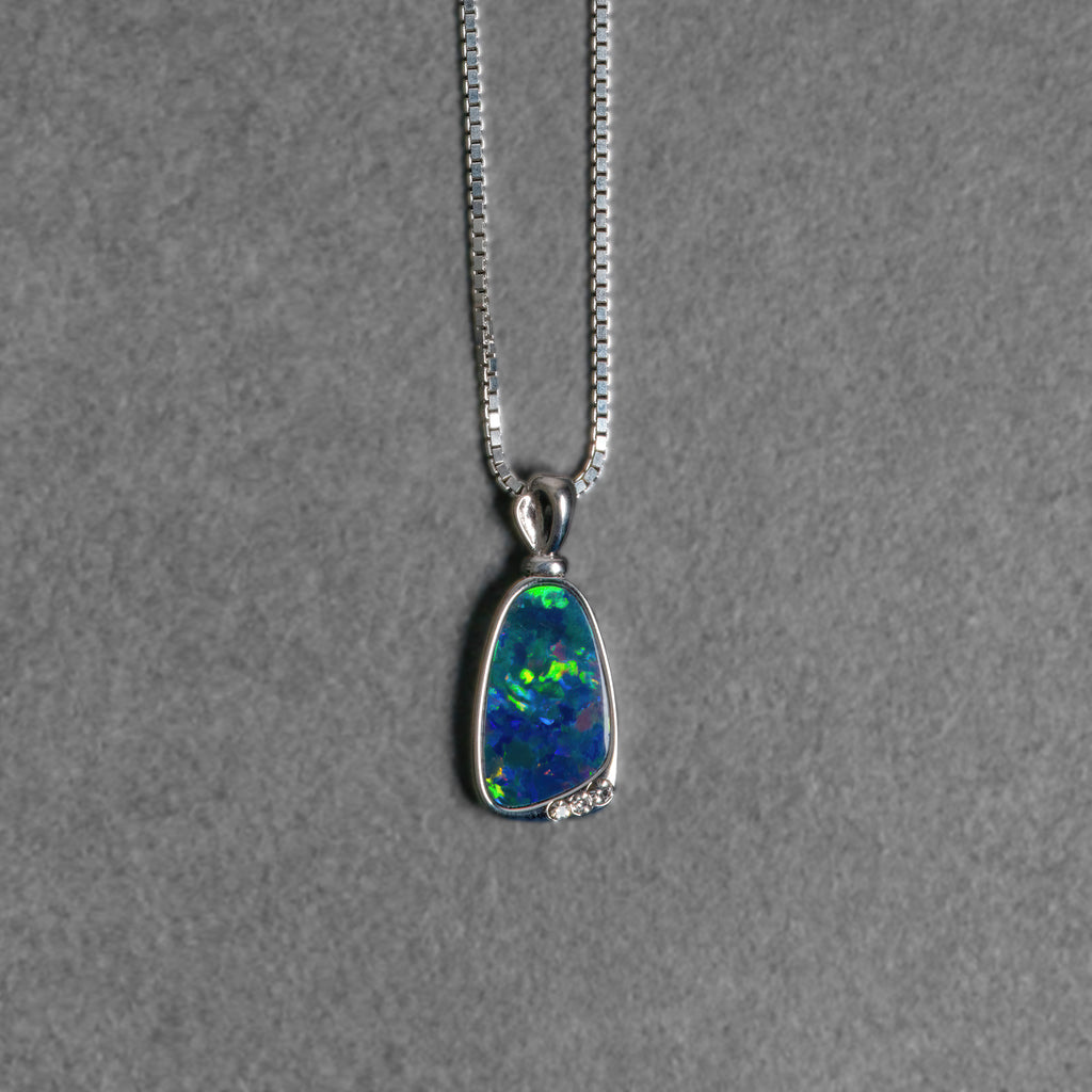 Doublet Opal Pendant