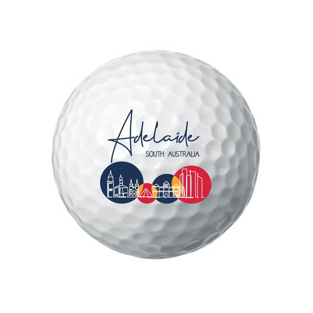 Golf Ball-Adelaide state tricolor