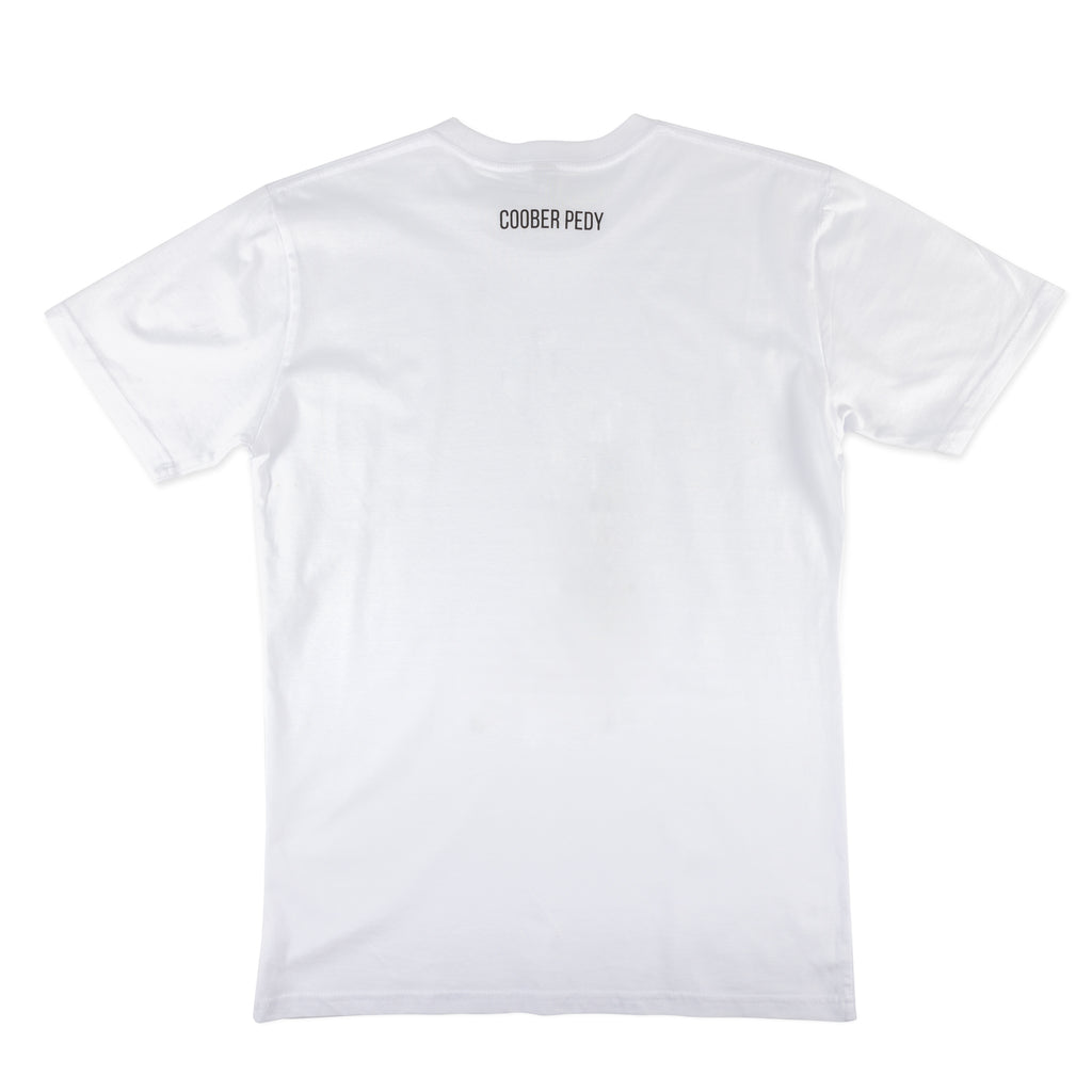 Unisex-Kurzarm-T-Shirt – Gehen Sie nicht rückwärts