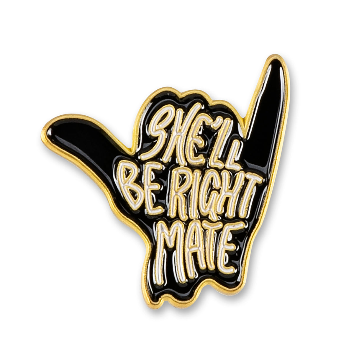 She'll be right mate-Lapel pin | Saltbush Creations