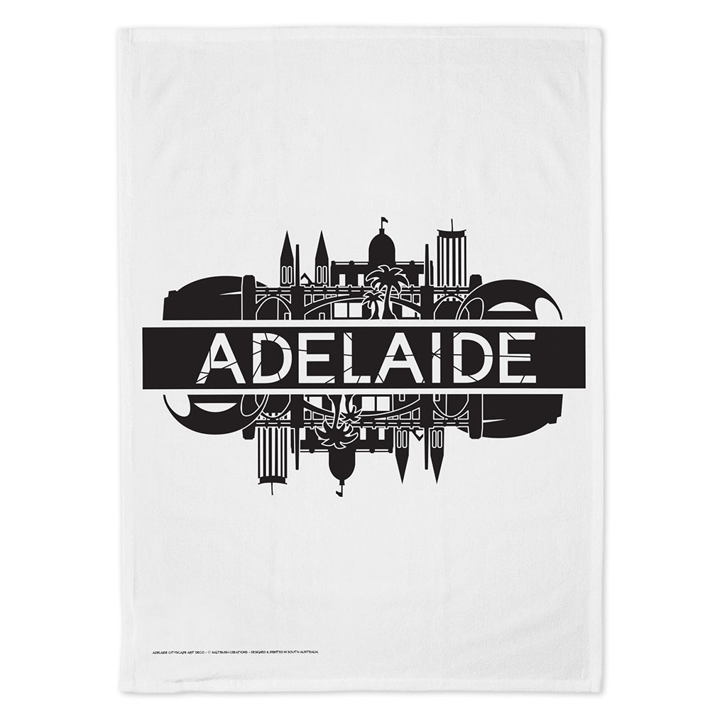 Tea towel- Adelaide Art Deco